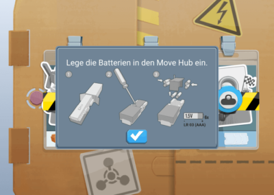 LEGO Boost Batterien.