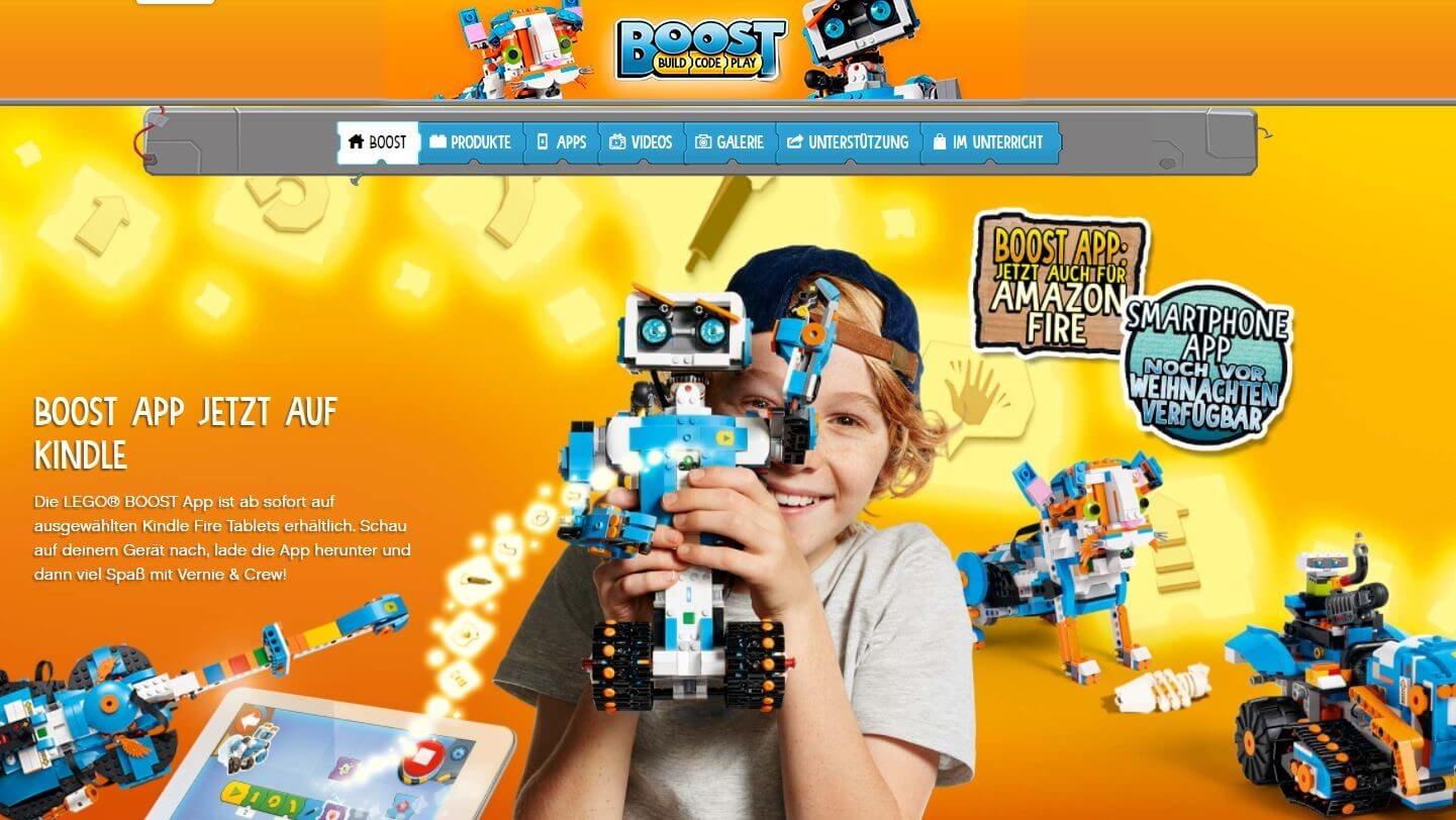 lego boost amazon fire