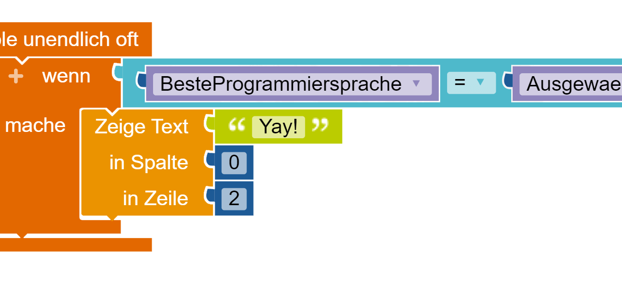 Programmiersprachen für LEGO®-Robotik-Sets