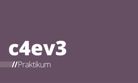 c4ev3 – Praktikum 6: Der Tastsensor