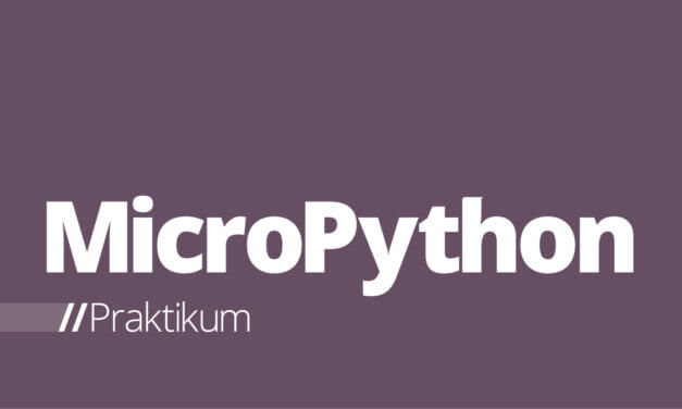 MicroPython – Praktikum 1: Erstellen eines Projekts