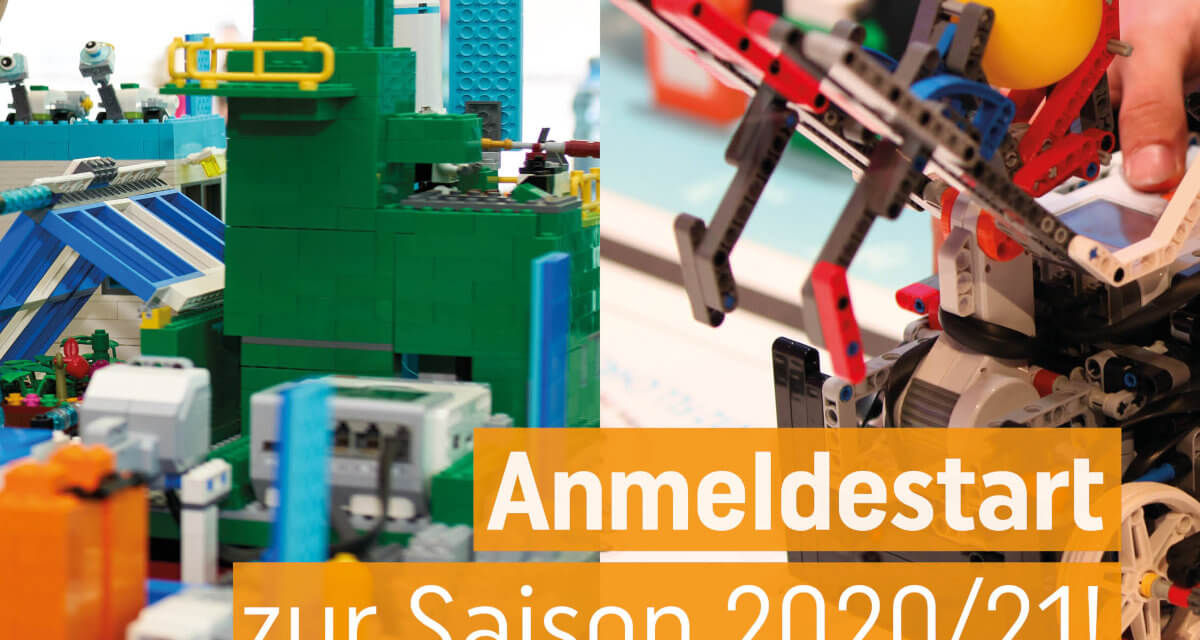 Anmeldezeitraum First® Lego® League gestartet