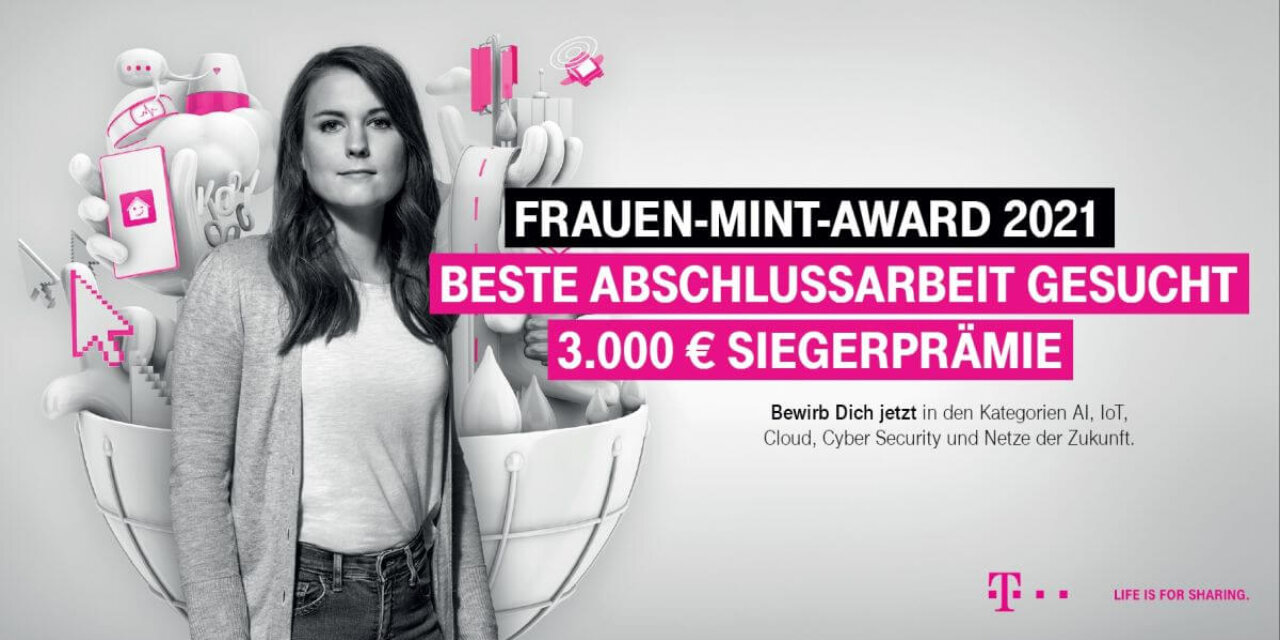 Bewerbung für den Frauen-MINT-Award noch möglich