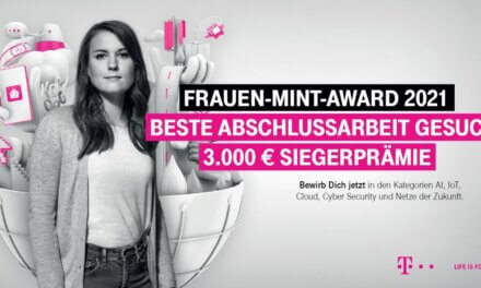 Bewerbung für den Frauen-MINT-Award noch möglich