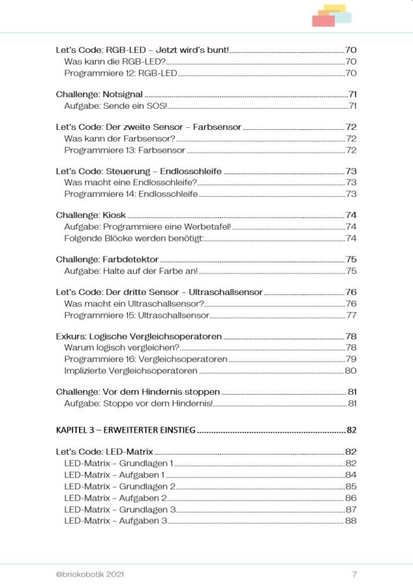 Inhaltsverzeichnis des SPIKE-E-books, Seite 3