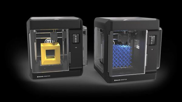 Die beiden 3D-Drucker von MakerBot, die im SKETCH Classroom Setup enthalten sind