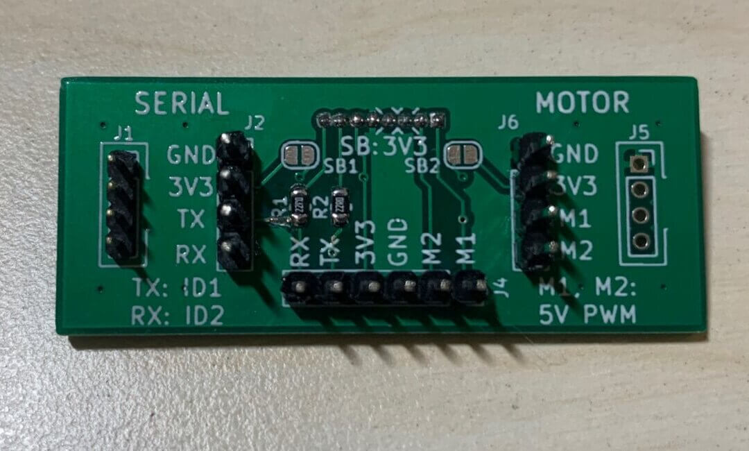 Ein brickobotik-Bastelprojekt: Die SPIKE-Adapterplatine