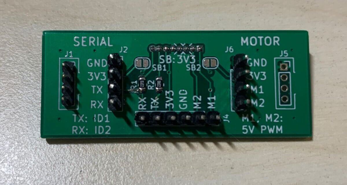 Ein brickobotik-Bastelprojekt: Die SPIKE-Adapterplatine