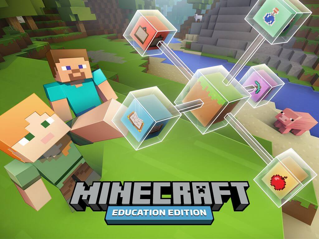 Titelbild der Minecraft Education Edition