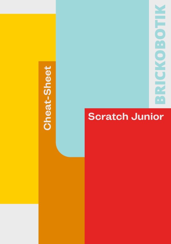 Titelseite des Cheat-Sheets für Scratch Junior