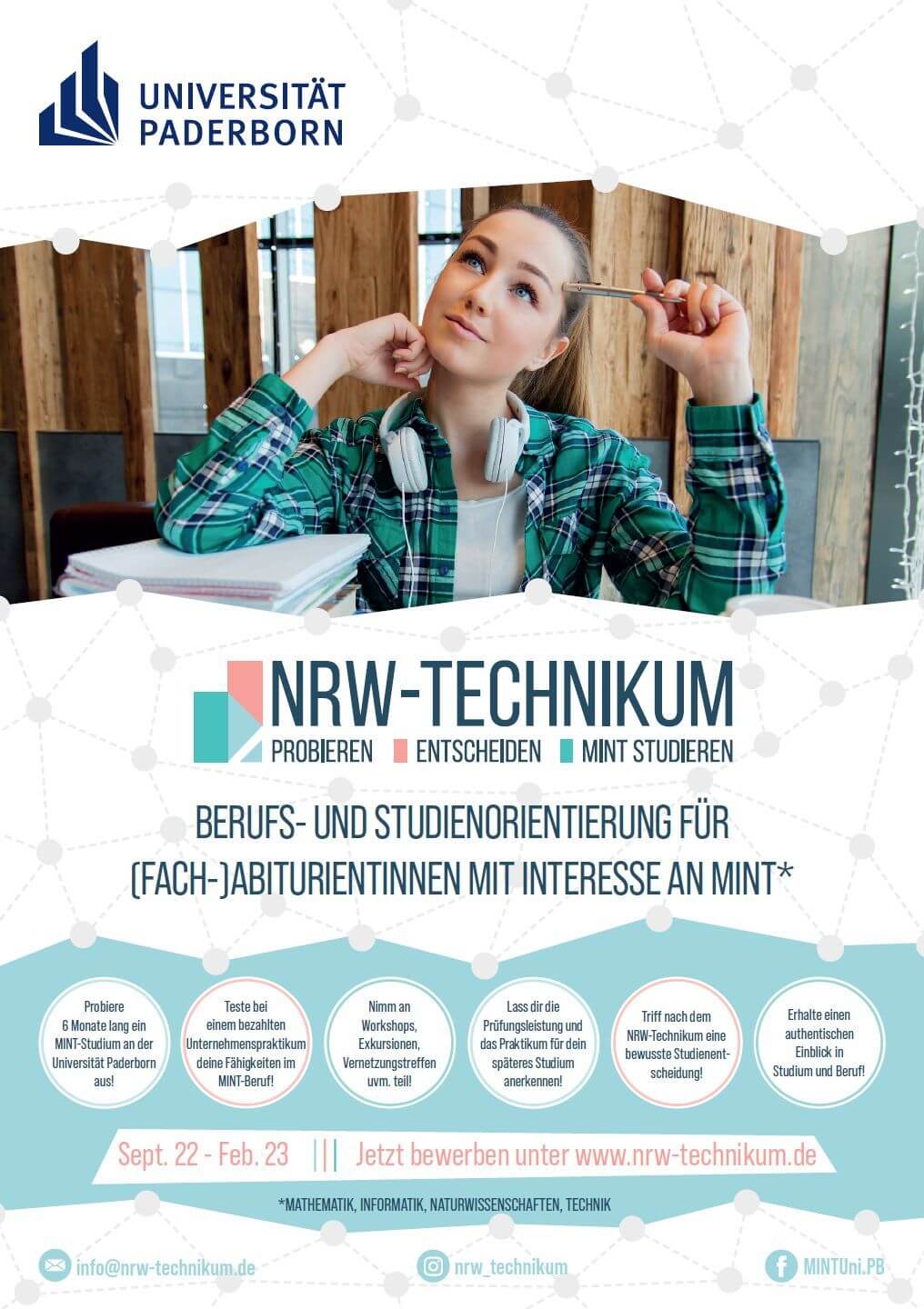 Plakat des NRW-Technikums